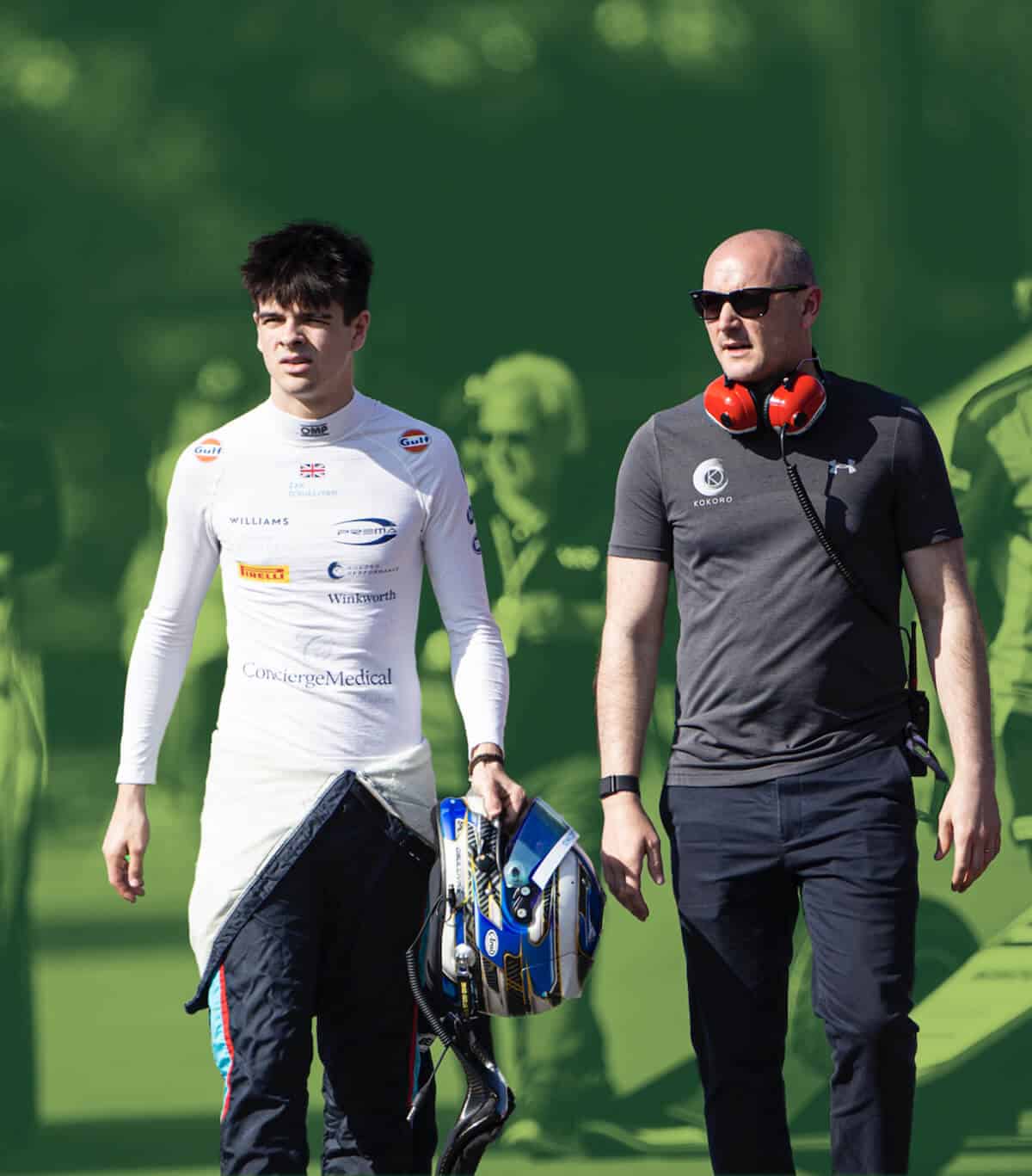 Kieren Clark and Zak O'Sullivan Fia3 Racing Driver